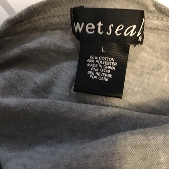 Wetseal Pink Floyd Cropped Belly Top - Picture 2 of 11